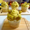 おばさん63's cooksnap of when they made HMでさつまいもモンブラン☆カップケーキ.