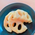 ☆３匹の子ぶた☆'s cooksnap of when they made 3分つくおき♡水煮蓮根DE辛子味噌和え.