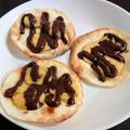 sayacarta's cooksnap of when they made パリパリ餃子の皮でチョコバナナ☆.