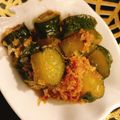 komugiko4's cooksnap of when they made 【農家のレシピ】キュウリのくたくた煮.