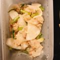 komugiko4's cooksnap of when they made 茹で鶏と蕪の塩ゆずマリネサラダ.