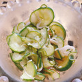komugiko4's cooksnap of when they made きゅうりとかにかまの酢の物　.