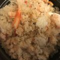 R2016's cooksnap of when they made 土鍋でご飯♪カニ飯.