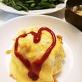 クックE662AA☆'s cooksnap of when they made 簡単！ケチャップライスでオムライス.