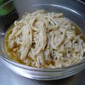 Ｓｈｉｅ's cooksnap of when they made 【保存食】えのき和ナムル【低カロリー】.