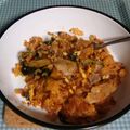 attunIIO's cooksnap of when they made 簡単★パラパラキムチチャーハン★.