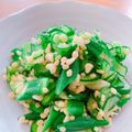 ☆３匹の子ぶた☆'s cooksnap of when they made 天かす入り❤きゅうりとおくらの酢の物.