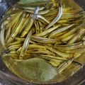 52　63's cooksnap of when they made 骨までやわらかオイルきびなご燻製風味.