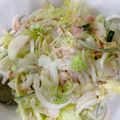 はちゅっこ's cooksnap of when they made ガッツリ食べれる！レタスとツナのサラダ.