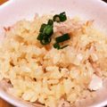 shoc's cooksnap of when they made 炊飯器にお任せの金目鯛炊き込みご飯.