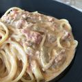 ちーろ５'s cooksnap of when they made ウニのクリームパスタ.