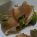ヨシヨッシー's cooksnap of when they made アボカドとモッツァレラチーズの生ハム巻き.