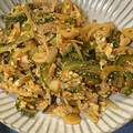 hebotin's cooksnap of when they made ゴーヤの豚キムチ.