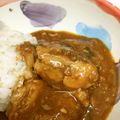 クック☆まっちゃ's cooksnap of when they made ポリ袋で1分『サバの味噌煮缶カレー』.
