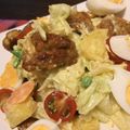 くりさってぃん's cooksnap of when they made 鶏胸肉と焼き野菜カレー風味サラダ.