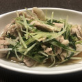 Sasakicks's cooksnap of when they made 水菜と豚肉の煮物.