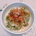 ともえcook's cooksnap of when they made オクラの七味マヨおかか和え.
