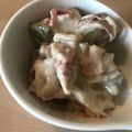 Yokchina's cooksnap of when they made イチジクと生ハムのごまあえ.