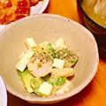 abead's cooksnap of when they made エビアボカドの明太マヨあえ☆.