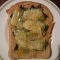inLondon's cooksnap of when they made フレッシュバジルで♪チーズトースト.