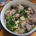 クックN3XI88☆'s cooksnap of when they made 砂肝とほうれん草の塩炒め●ビールと♡.