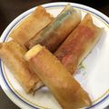 ゆーのめ's cooksnap of when they made 鶏胸肉とカニカマの簡単春巻き.