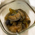 ＊たろもん＊'s cooksnap of when they made なすとピーマンの焼肉のたれ煮.