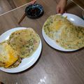 クックB2IKKG☆'s cooksnap of when they made 台湾屋台グルメ♪葱抓餅.