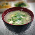 inyako's cooksnap of when they made 風邪に♪みょうがと茄子の味噌汁簡単.
