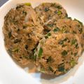 みらこふ's cooksnap of when they made 包まない餃子♪にらモヤシバーグ.