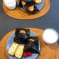 yukamaru28's cooksnap of when they made 居酒屋風✿炙り明太バターの焼きおにぎり.