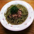 プルンバゴ's cooksnap of when they made 簡単アレンジ☆ツナと大葉の冷やしそうめん.