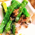 秋田たっちゃん's cooksnap of when they made 10分で完成♪ししとうたちの焼き浸し♪.