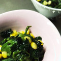 クックIT9OT1☆'s cooksnap of when they made ほうれん草とバタコ炒め.