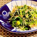 mikipower's cooksnap of when they made モロヘイヤとツナとオクラのサラダ.