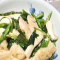 めりくん's cooksnap of when they made 空芯菜と鶏胸肉の中華風炒め.