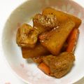 urararara's cooksnap of when they made 染み込む！大根、人参と豚肉のピリ辛炒め煮.