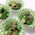 ＊れとると＊'s cooksnap of when they made オクラのおかか和え.