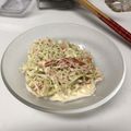 麻婆＠独身貴族's cooksnap of when they made 簡単！千切りキャベツのコールスローサラダ.