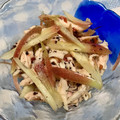 ☆さぶ☆☆'s cooksnap of when they made ＊副菜！ささみと茗荷の梅肉ゆかり和え＊.