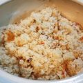 satosono's cooksnap of when they made 金目鯛の干物で鯛めし土鍋ご飯.