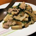 tomaco・x・'s cooksnap of when they made 大葉香る✤長芋と豚肉のさっぱりぽん酢炒め.