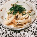 tonton0609's cooksnap of when they made ゴマ油香る♡エリンギの明太子和え.