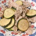 lts721's cooksnap of when they made さわやか！豚肉とズッキーニの塩レモン炒め.