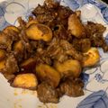 あねまちゃん's cooksnap of when they made 豚バラとさつまいもの甘辛ケチャップ炒め.