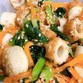 クックK0EAD7☆'s cooksnap of when they made 簡単手抜き☆小松菜と人参炒め.