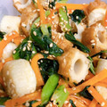 クックK0EAD7☆'s cooksnap of when they made 簡単手抜き☆小松菜と人参炒め.