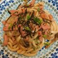 precious☆'s cooksnap of when they made コクうま♪ バター麺つゆ焼きうどん☆.