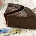 なりのり１３'s cooksnap of when they made 材料２つ簡単しっとりチョコケーキ炊飯器.