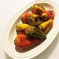 sakuko99's cooksnap of when they made インドのピーマンのスパイシーポテト詰め.